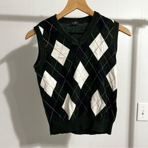 Brandy Melville Argyle Sweater